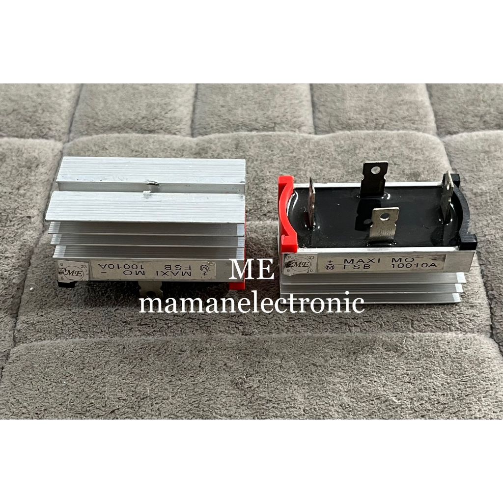 BRIDGE DIODE 100A + HEATSINK DIODE KIPROK 100A กล่อง DIODE ups
