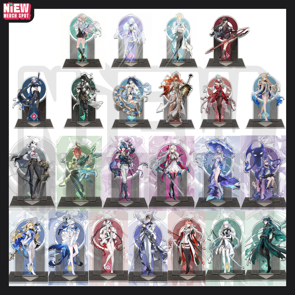 Wuthering Waves Stande WuWa Standee Zani Cantarella Shorekeeper Brant Carlotta Changli Jiyan Xiangli