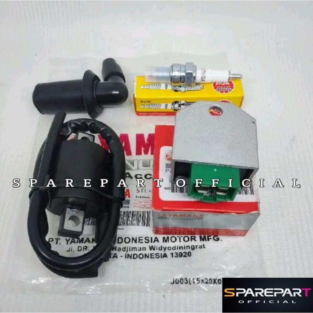 แพ็คเกจคิโปรกจุดระเบิด 4 รายการ (5TL) คาร์บูเรเตอร์ Yamaha Mio, Mio Sporty, Mio Smile