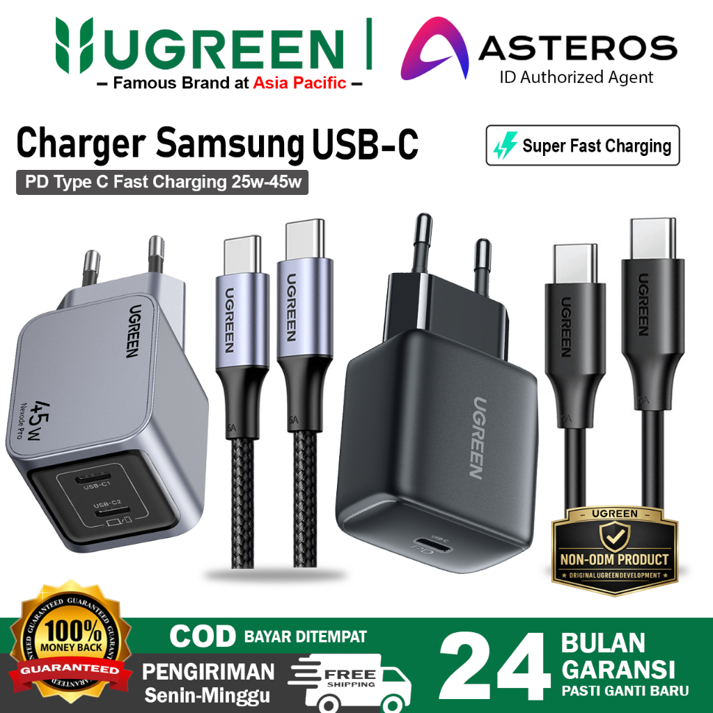 UGREEN แท่นชาร์จ Samsung Super Fast Charging 25w 45w - 100w