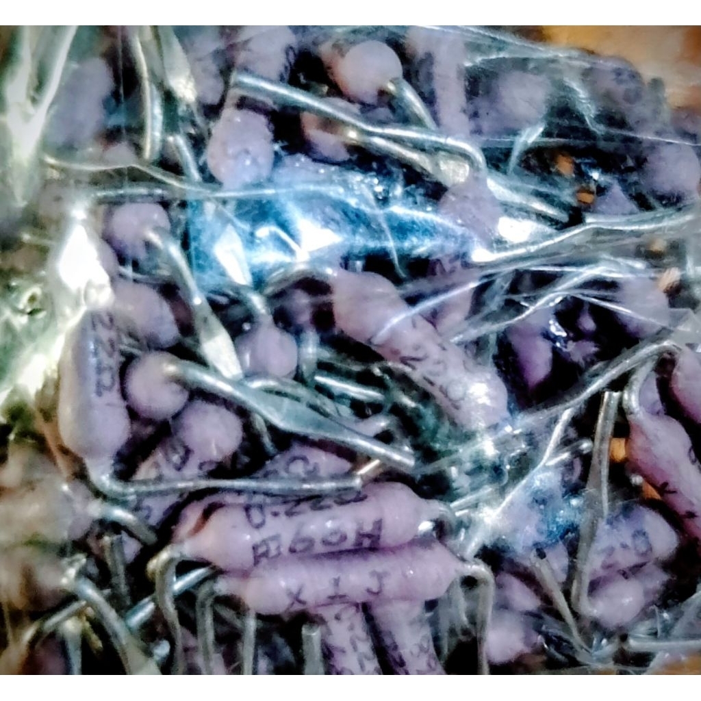 0.22 โอห์มตัวต้านทาน 0.22r 0.22 1 วัตต์ original japan 10 ชิ้น