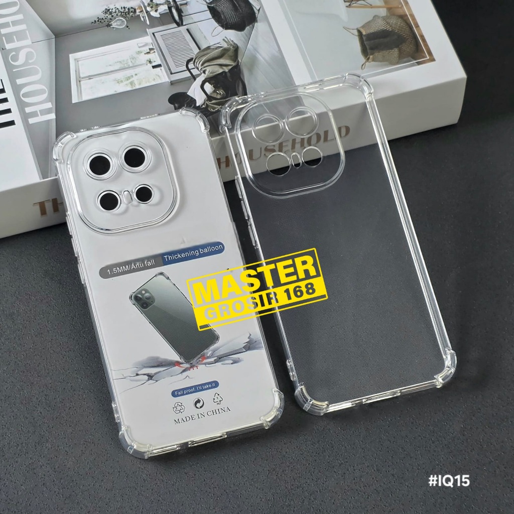 IQOO 15 CASE AIRBAG ANTI CRACK THICK CLEAR CASE IQOO 15 (AB-01)