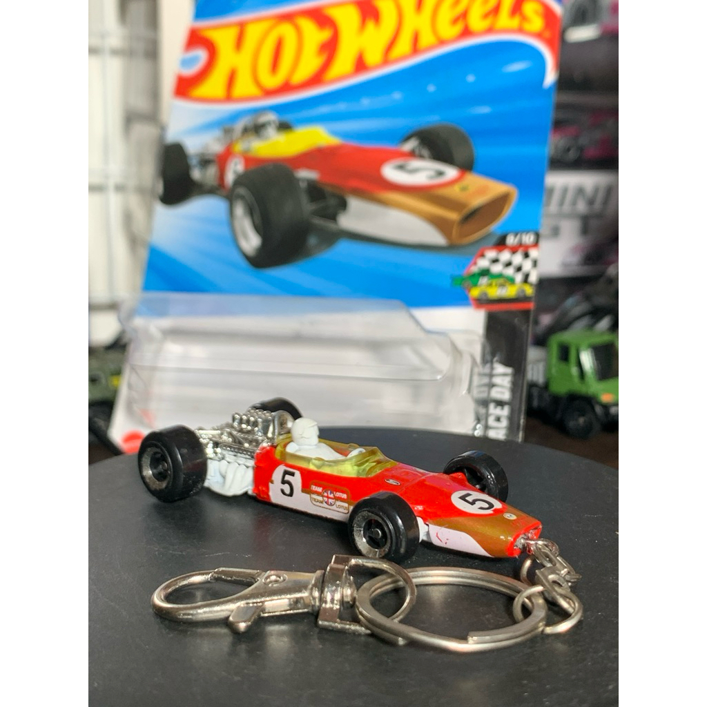 GANTUNGAN Keychan Hot Wheels 68 LOTUS TYPE 49 พวงกุญแจแบบกําหนดเอง - พวงกุญแจ