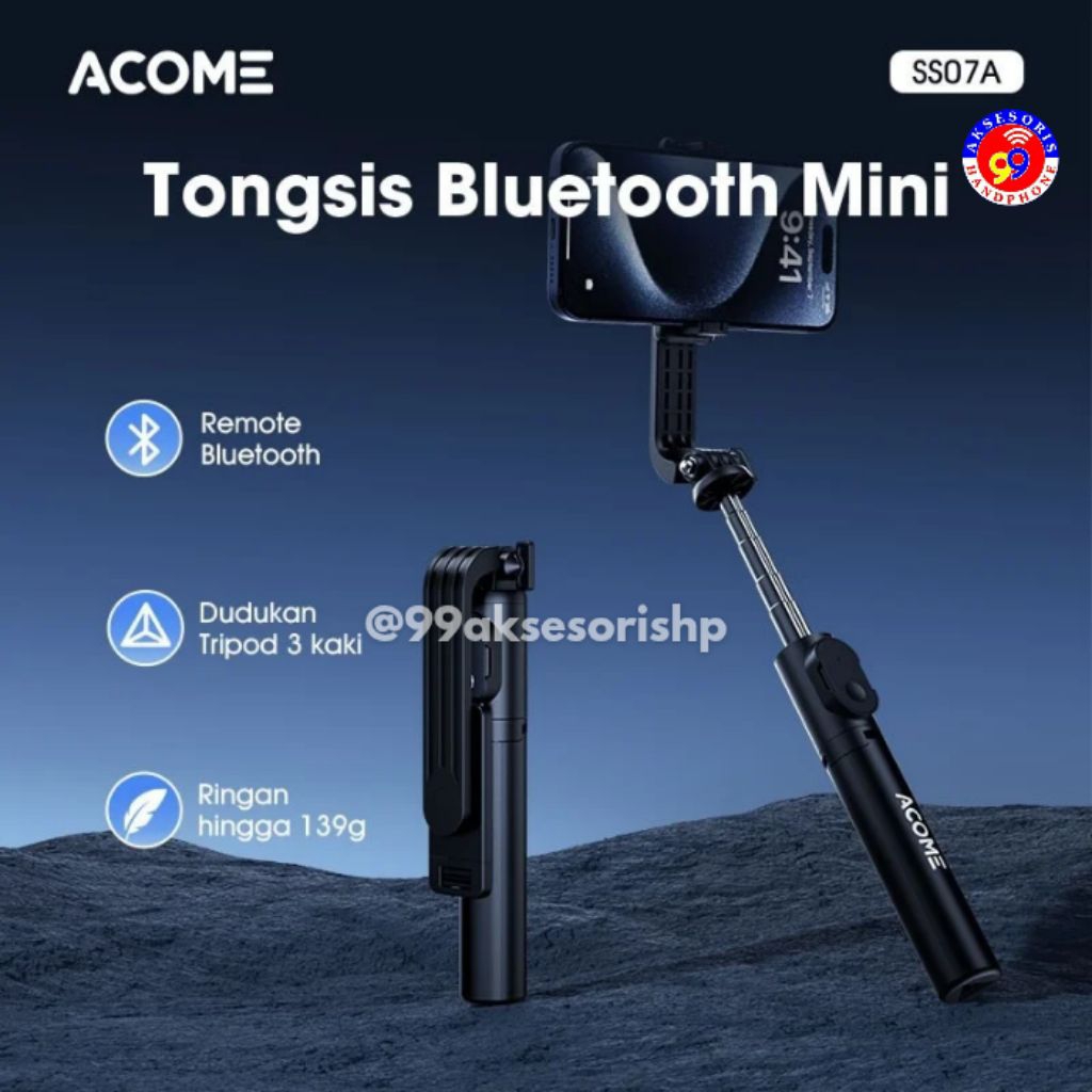 ACOME SS07A BLUETOOTH TRIPOD