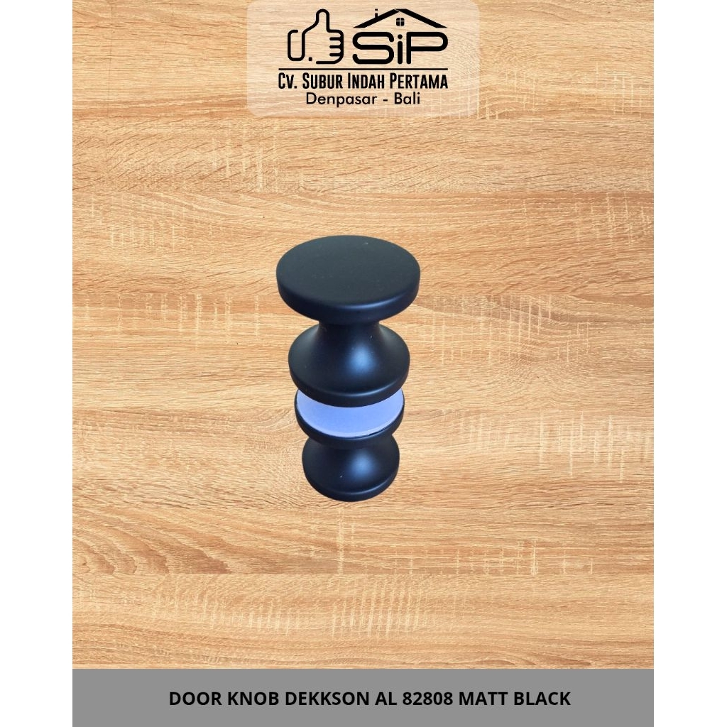 DOIR KNOB DEKKSON AL 2808 MATT สีดํา