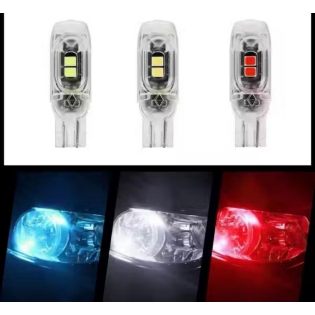 T10 5Led ไฟเลี้ยวรถยนต์รถจักรยานยนต์ที่สว่างเป็นพิเศษ