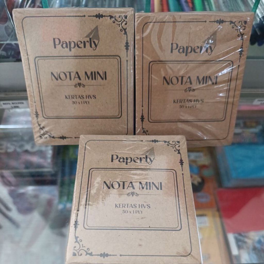 PAPERLY MINI Cash Note 1ply 50 แผ่น