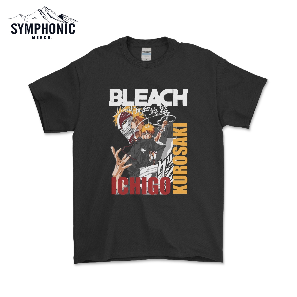 เสื้อยืด BLEACH ANIME - ICHIGURO KUROSIKI