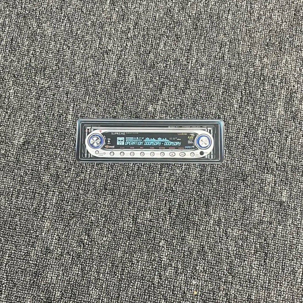 SUPREME NEW WORK DOOMSDAY MF DOOM STICKER