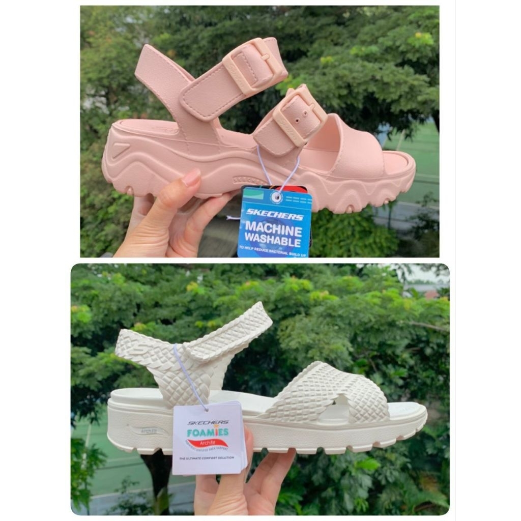 รองเท้าแตะผู้หญิง Skechers ดั้งเดิม