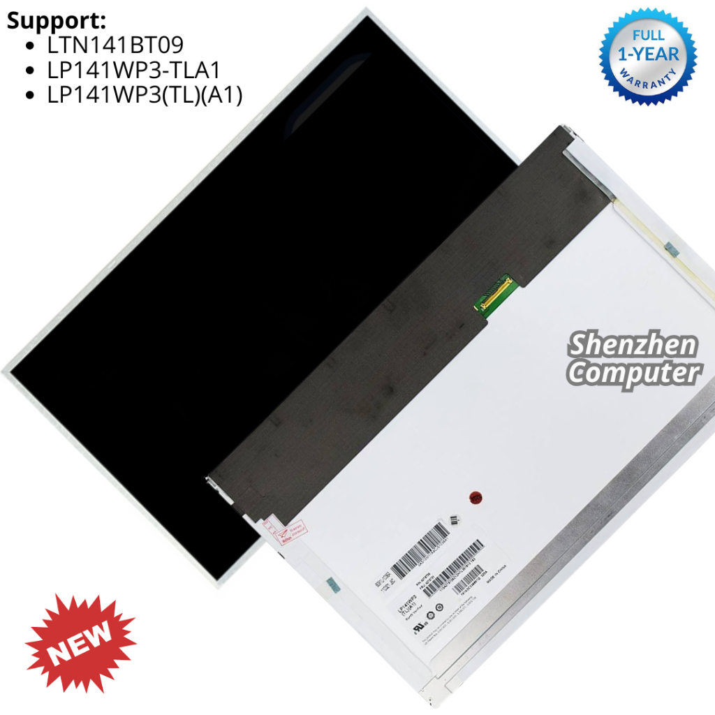 LCD Lenovo Tinkpad T410, LCD Lenovo Tinkpad T410i LP141WP3 (TL)(A1) ใหม่