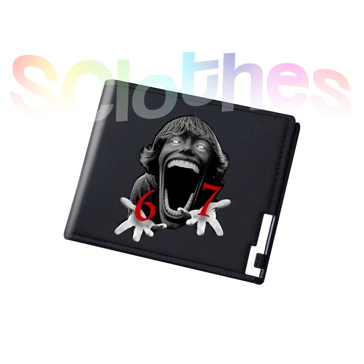 Anomali 67 Kid Brainrot Roblox Six Seven Wallet