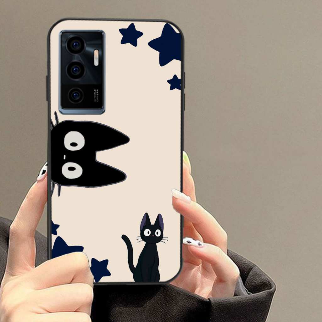 HP GK335 (VIVO V23 5G) VIVO V23E Glass Softcase - เคส VIVO V23 5G - เคสโทรศัพท์ VIVO V23 5G - เคสโทร