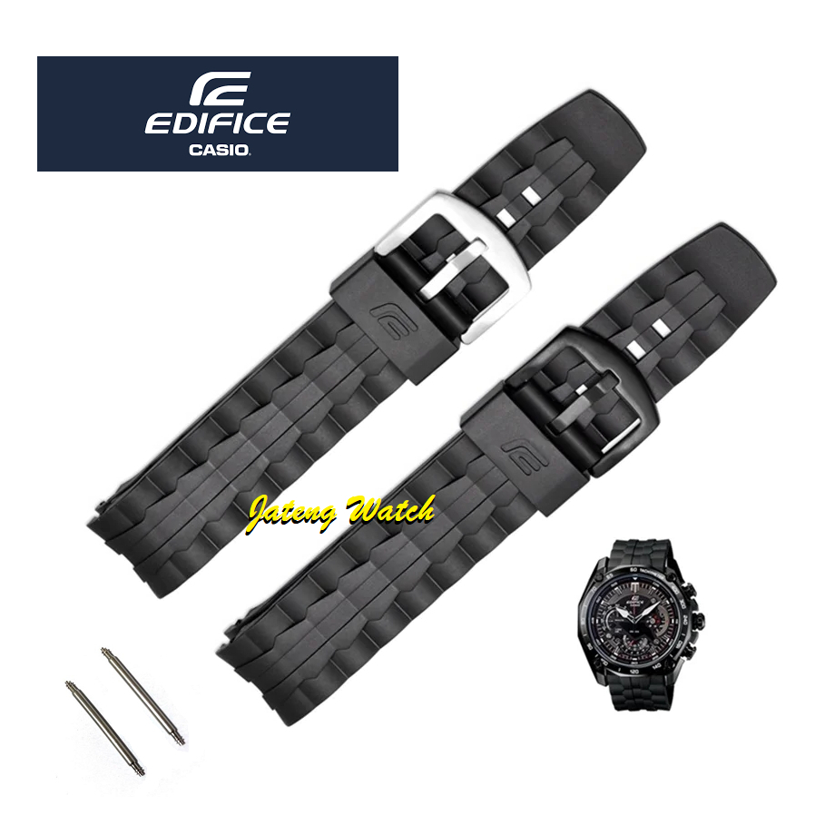 สายสําหรับ Casio Edifice 550 EF550 EF-550 นาฬิกาคุณภาพพรีเมี่ยม, ฟรีปากกา Springbar