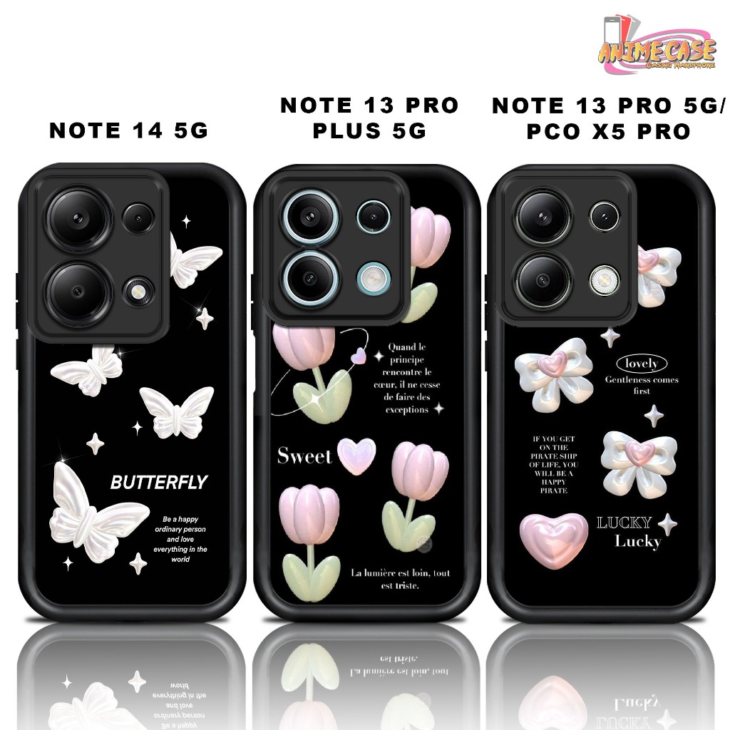 Glossy Softcase REDMI NOTE 14 5G NT 13 PRO PLUS 5G NT 13 PRO 5G POCO X5PRO Casing Case Hp Silicone C