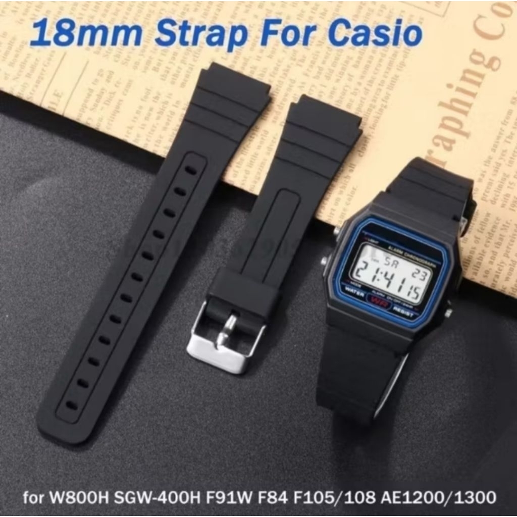 สายนาฬิกา Casio 217 W-217H F-91H W-59