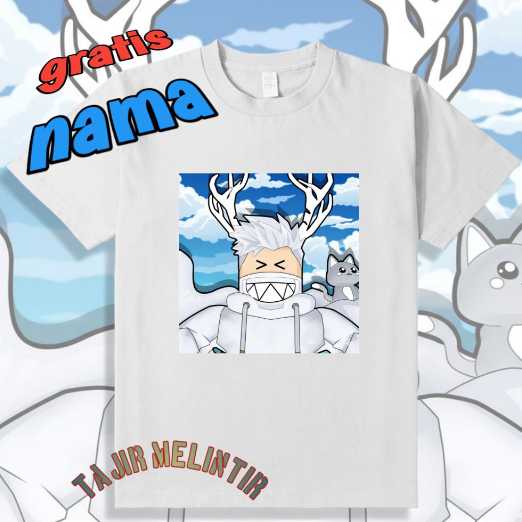 Akudav Roblox Mivan Zuzu เสื้อยืดเด็กผู้หญิง