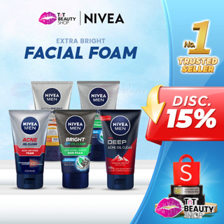 Nivea Men Facial Foam | Pembersih Muka Pria | Tnt Beauty Shop
