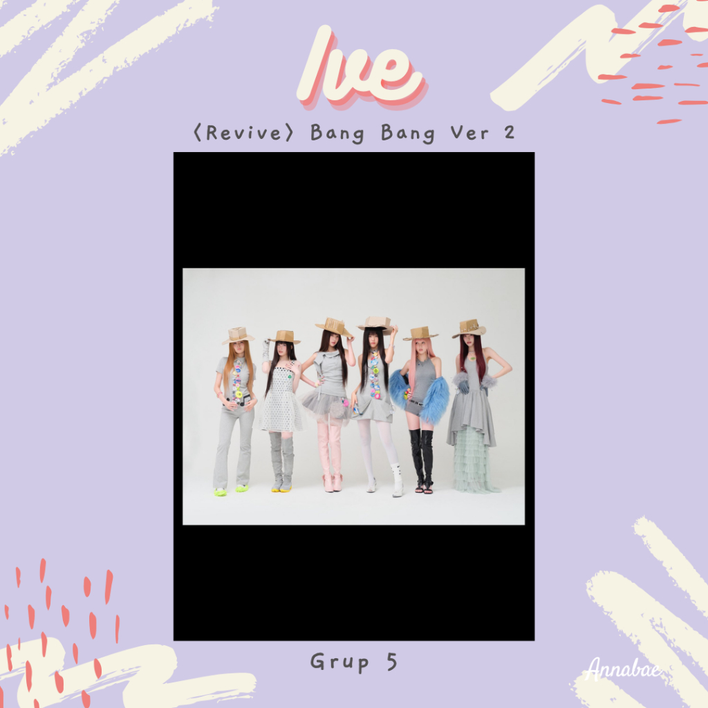 โปสเตอร์ IVE <REVIVE> BANG BANG VER 2 SPOILER PART 4