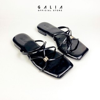Galia Martina Sandal Wanita Hak 1 CM Teplek Nyaman Busa Empuk