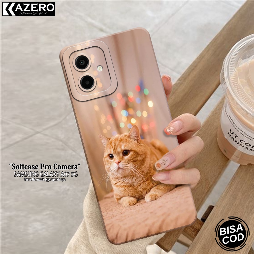 HP ล่าสุด Samsung Galaxy A07 5G 2026 เคสโทรศัพท์ซิลิโคน - กล้อง Pro - เคส Samsung A07 5G - เคส Samsu