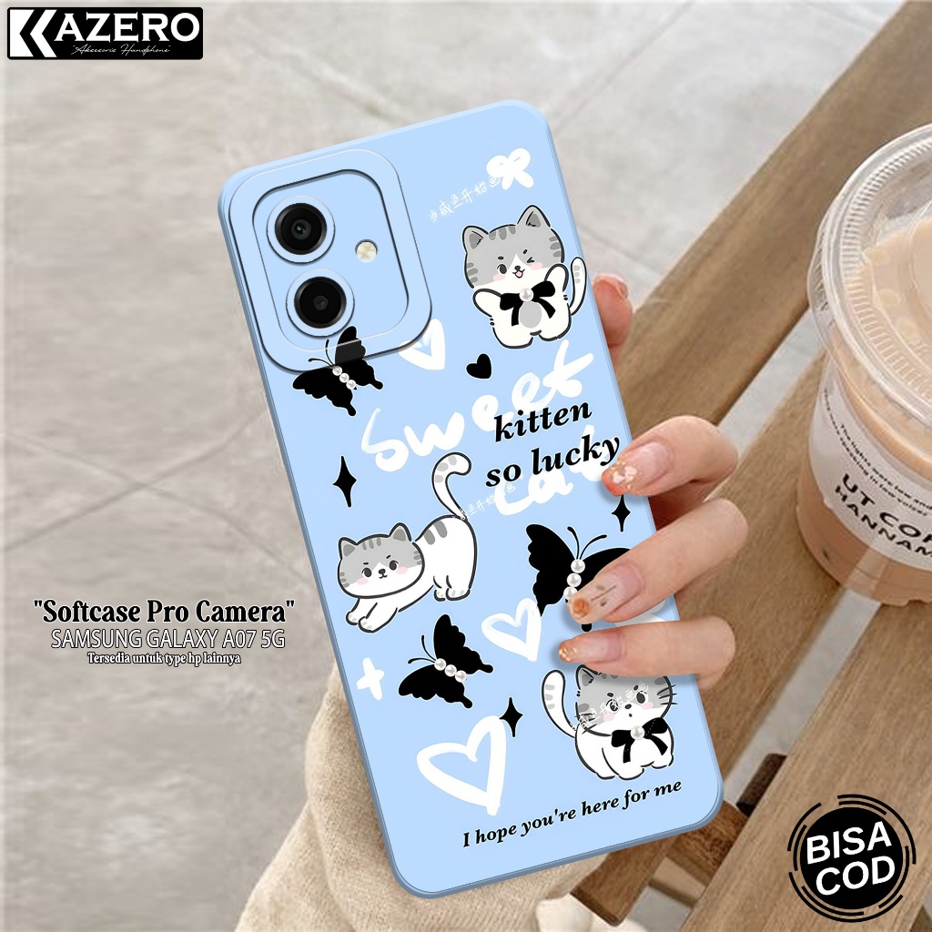 HP ล่าสุด Samsung Galaxy A07 5G 2026 เคสโทรศัพท์ซิลิโคน - กล้อง Pro - เคส Samsung A07 5G - เคส Samsu