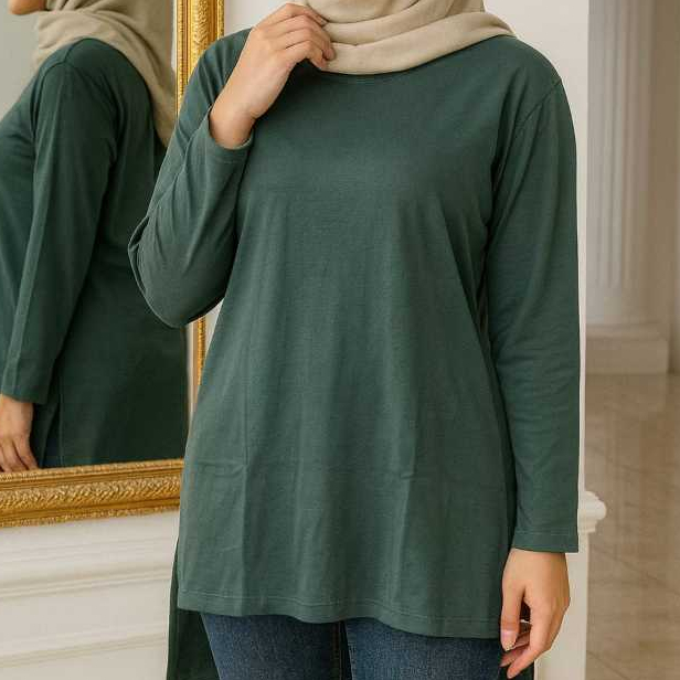 BABY TERRY TOP สําหรับผู้หญิง / เสื้อยืด EID / PREMIUM BABY TERRY TOP