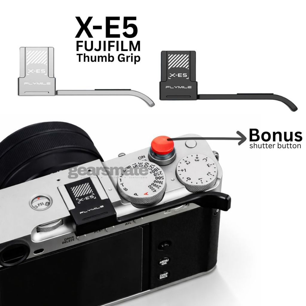 Thumb Grip Fujifilm XE5 Fuji X-E5 ที่วางนิ้วหัวแม่มือโลหะ