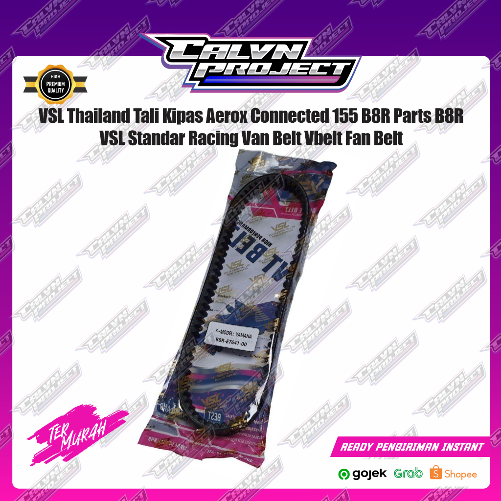 VSL ประเทศไทย Aerox เชื่อมต่อ 155 B8R อะไหล่ B8R VSL Standard Racing Van เข็มขัด Vbelt พัดลมเข็มขัด