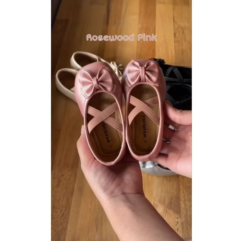 GIRLS FLATSHOES GIRLS SHOES BALLET SHOES GIRLS CASUAL SHOES WEARLUCA GIRLS รองเท้าแตะขนาด 21 BABY GI