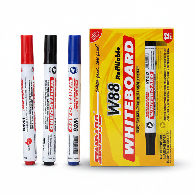 W88 ปากกามาร์กเกอร์มาตรฐานไวท์บอร์ด