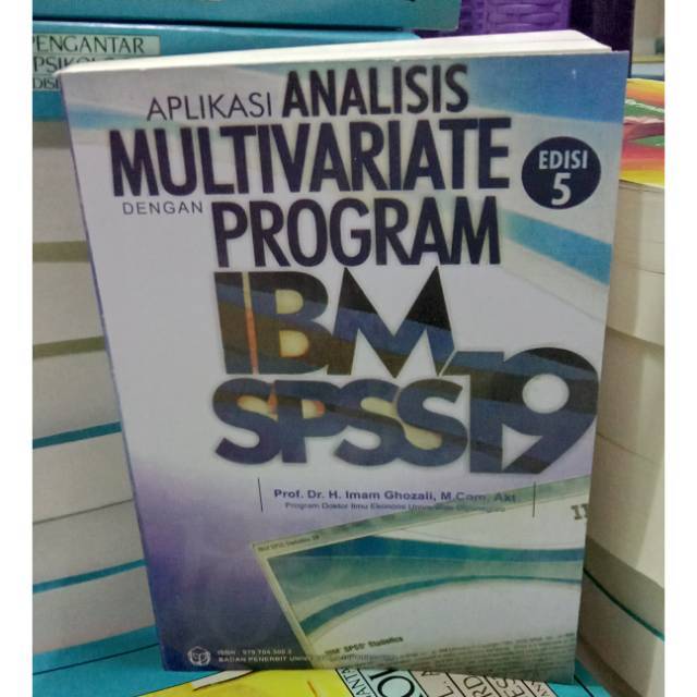 การตรวจสอบมัลติฟังก์ชั่นพร้อม IBM SPSS19 PROGRAM ED 5