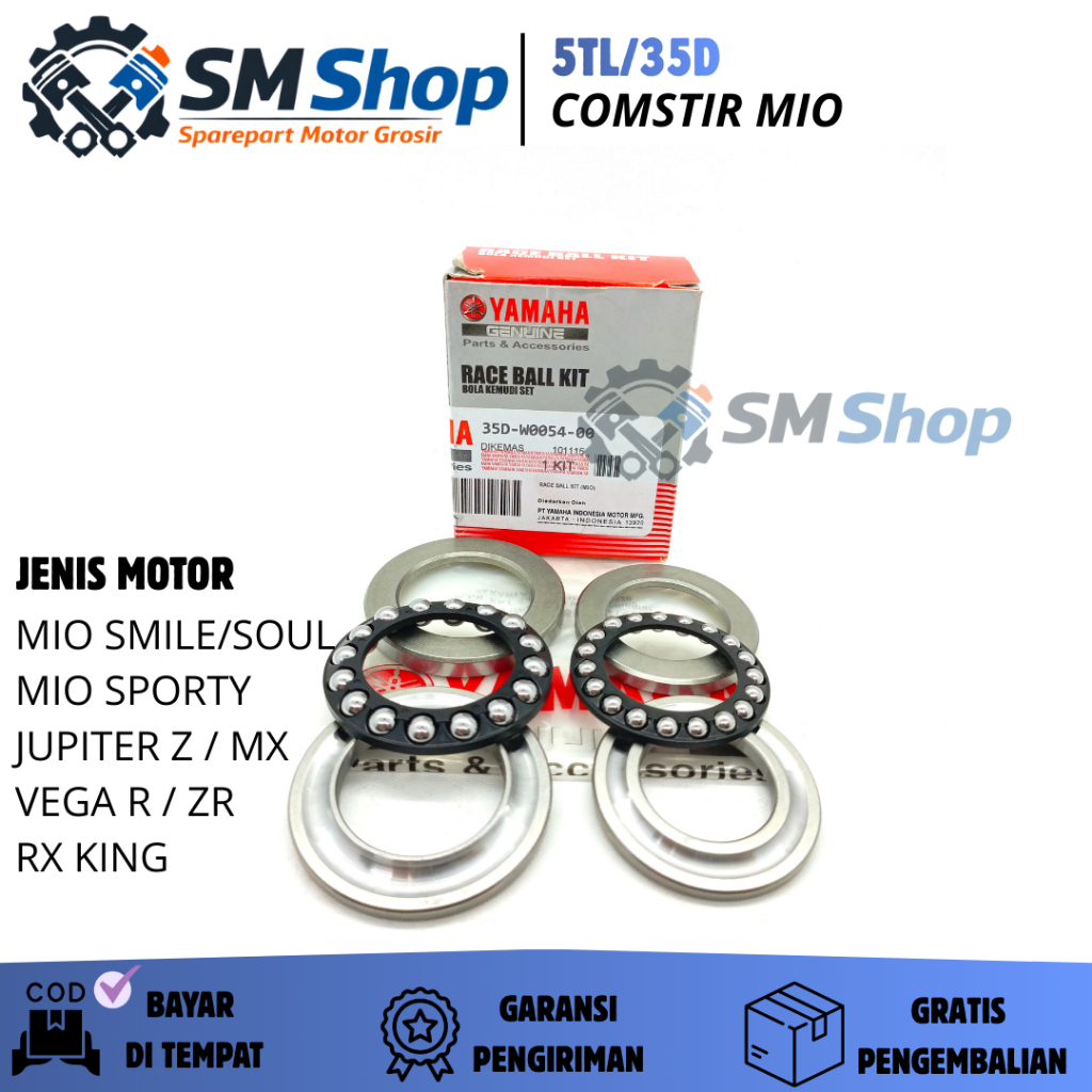 5TL/35D STIR MO SMILE SPORT M3 JUPITER Z MIO J VEGA R ใหม่ VEGA ZR RX KING