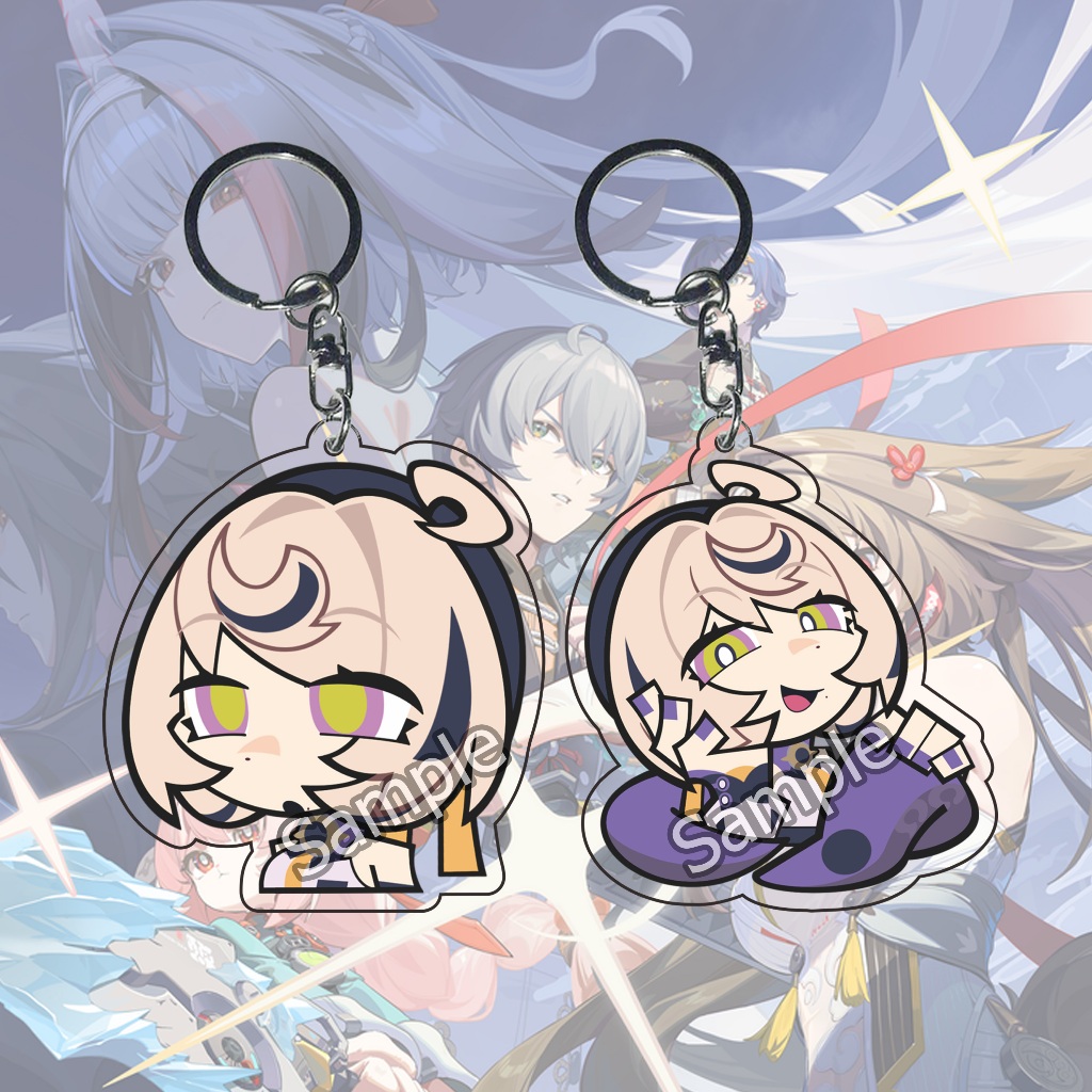 Zenless Zone Zero Yidhari พวงกุญแจ - พวงกุญแจ - อะนิเมะ - เกม
