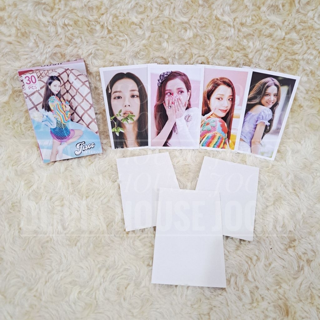 Blackpink Jisoo Photocard 30 ชิ้น Lomocard Jisoo Blackpink ไอศกรีมโพลารอยด์