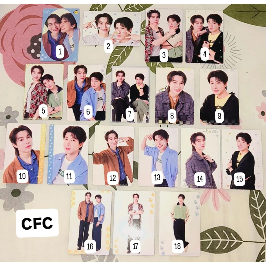 [เป็นทางการ] การ์ดสะสมจากแมว GMMTV สําหรับเงินสด (ข้าวตุ้งแรก) ฟันหวาน ทันตแพทย์ดี (มาร์ค, โอห์ม TPK