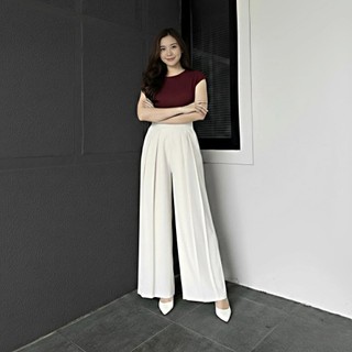 Lavie Pants - Celana Kulot Highwaist Wanita - Celana Panjang Wanita - Celana Kantor - Celana Wanita Terbaru - Celana Highwaist Wanit