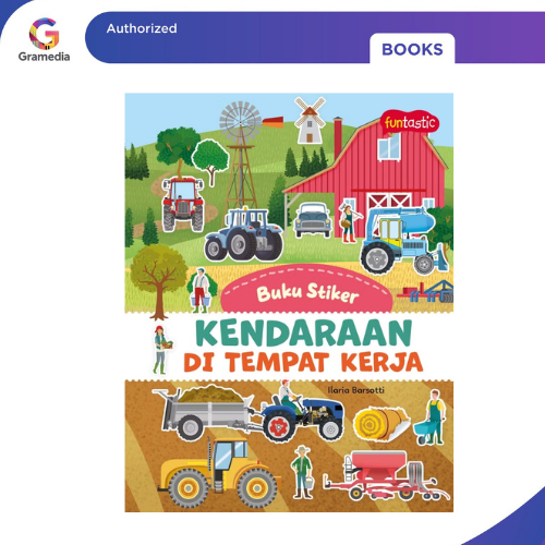 Gramedia Pekanbaru - หนังสือสติกเกอร์ VEHICLE บนงาน PLACE