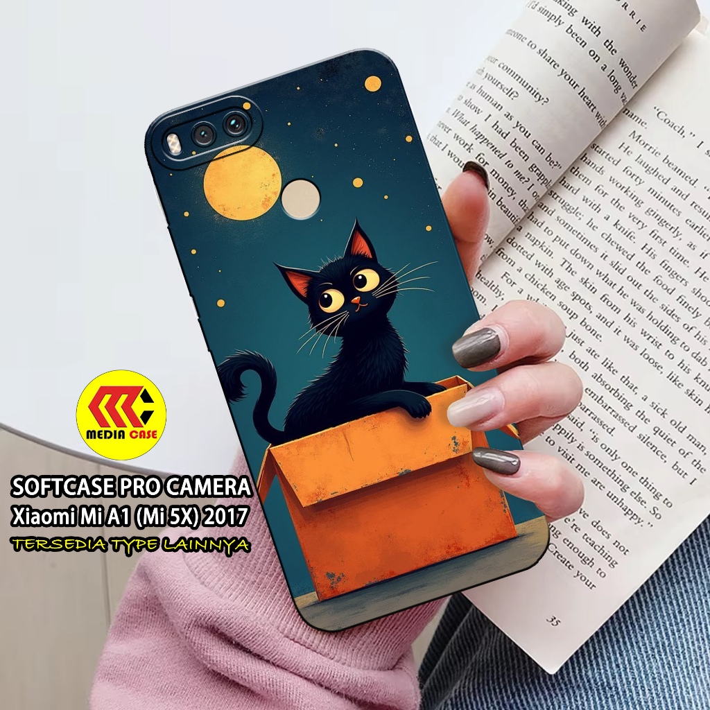 HP ล่าสุด Xiaomi Mi A1 (Mi 5X) 2017 Case - Cat Motif - Case - Xiaomi Mi A1 Softcase (Mi 5X) - Phone 