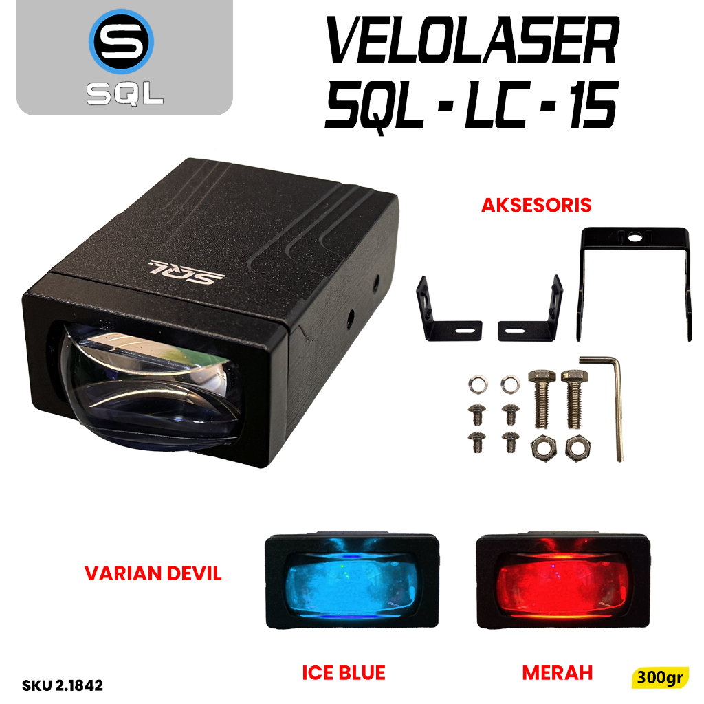 MATA VELOLASER SQL 1 Eye Slim All Season 3 สี Devil Bilded กันน้ํา