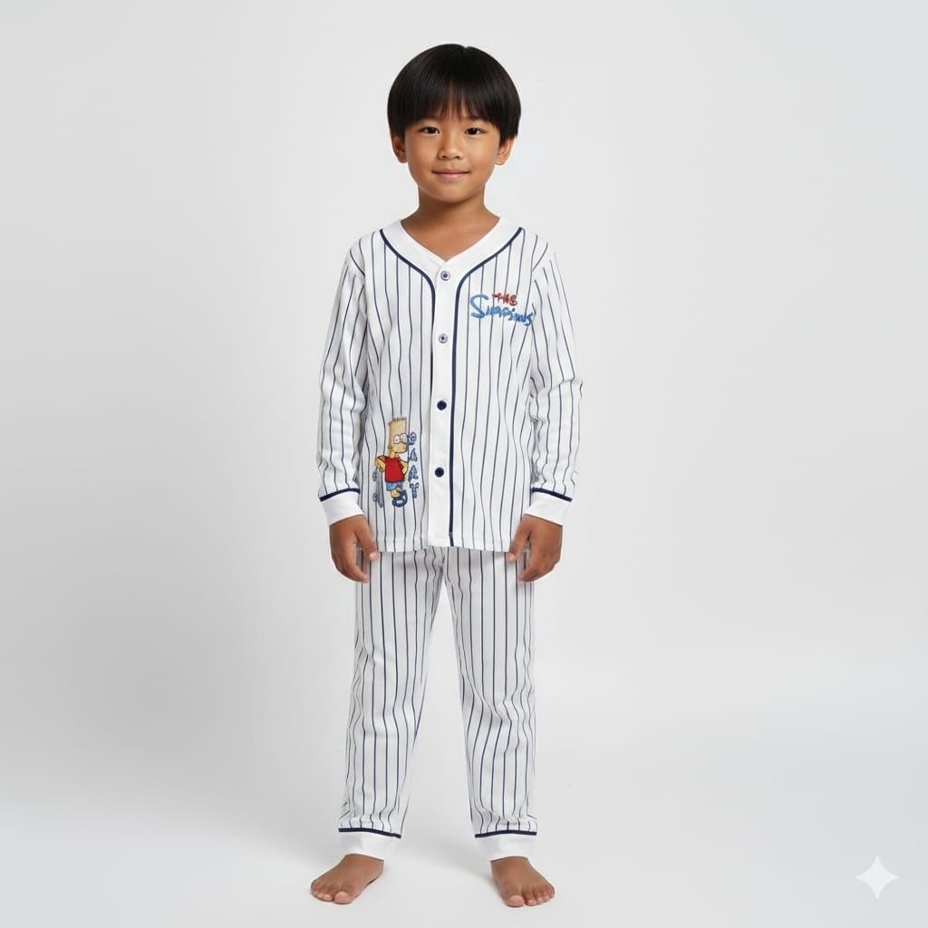 AMRO PP 10-14 Super Mario, Simpson Boys Pyjamas