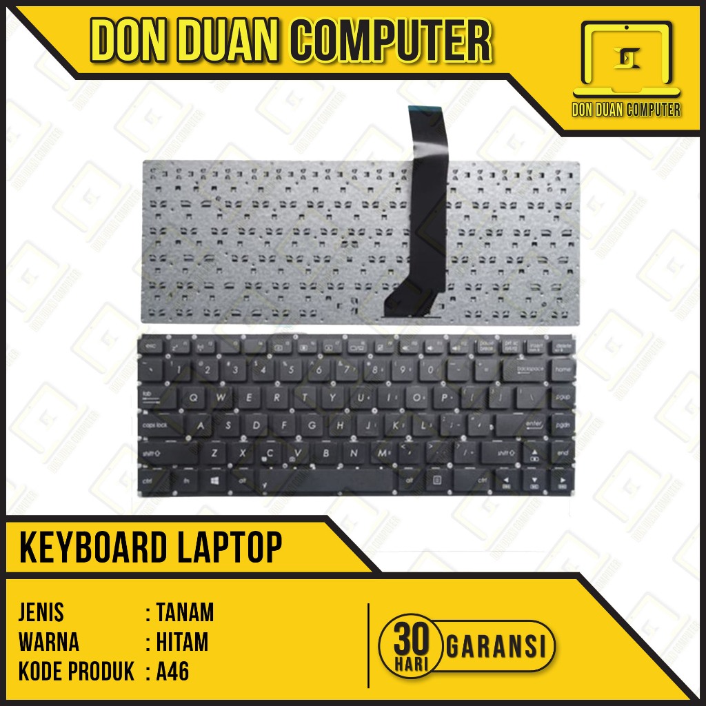 แป้นพิมพ์แล็ปท็อป Asus A46 Series A46CA A46CB A46CM