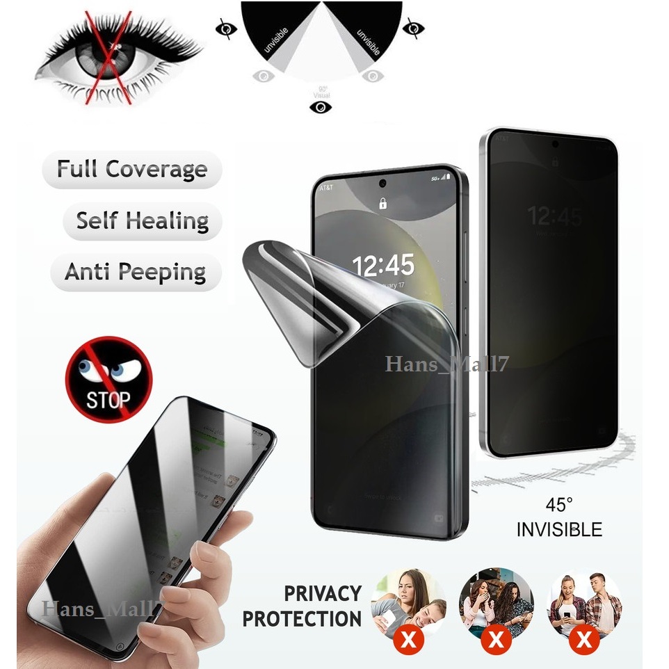 ลายาร์ B0OM!! Hydrogel Anti SPY Matte ONEPLUS 10 10R 10PRO 9 9PRO 9R 9RT 8 8PRO 8T 7 7T 7PRO Screen 