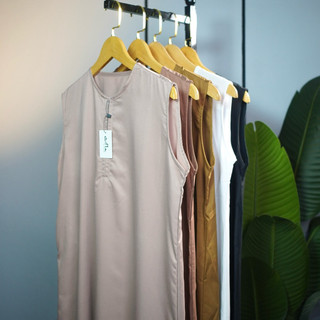 INNER DRESS KATUN TOYOBO PREMIUM ENIFTA BASIC INNER BUSUI TANPA LENGAN Bawah Mayung Bahan Katun Toyobo Adem Nyaman Untuk Harian Maupun Acara Formal