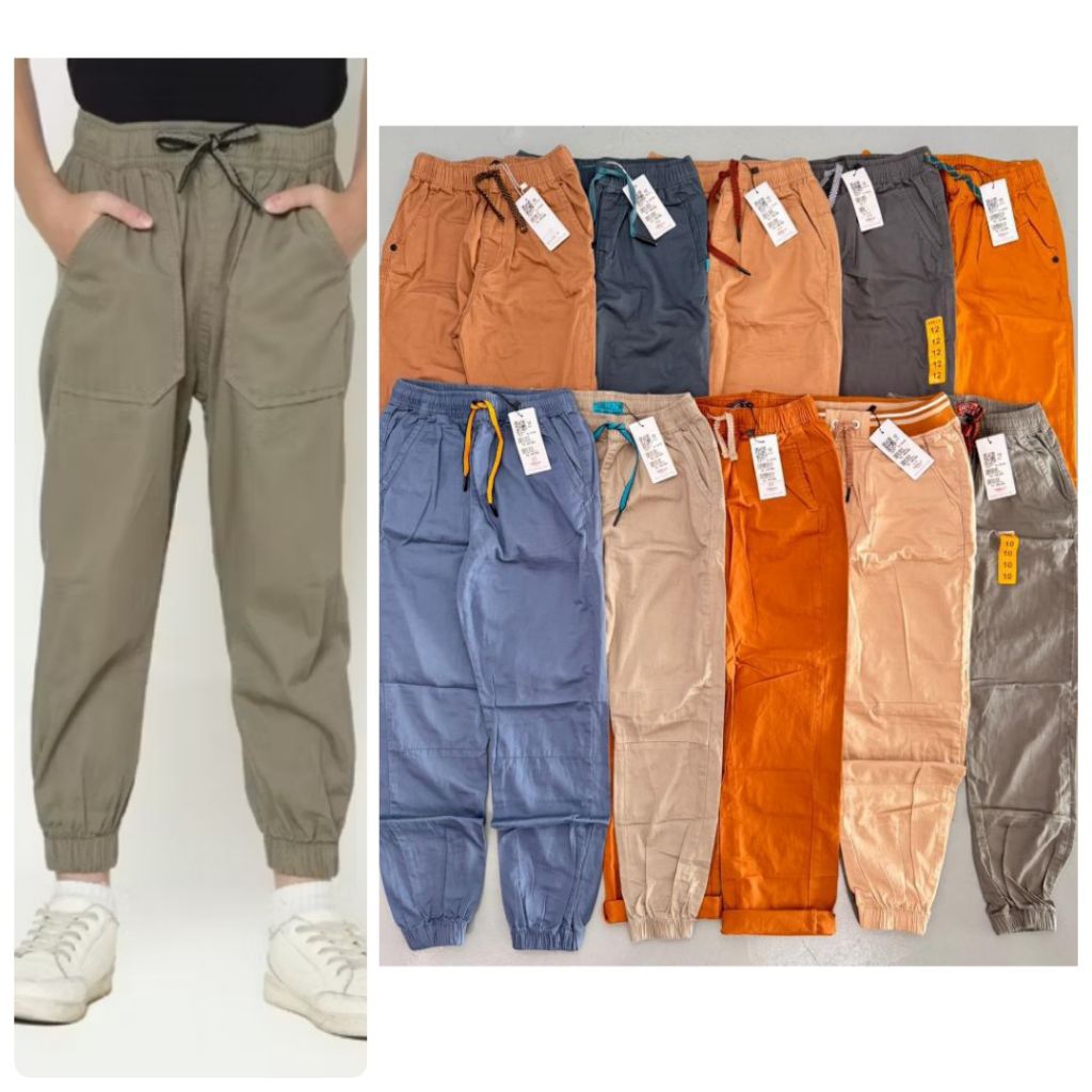 OSELA BOYS CHINOS, JOGGER PANTS 6-16 YEARS