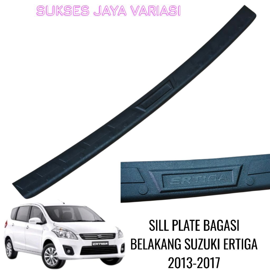 REAR TRUNK SILL PLATE สําหรับ SUZUKI ERTIGA 2013-2017