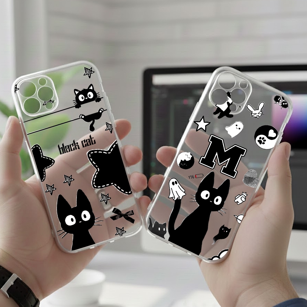 เคสใสสําหรับ XIAOMI REDMI 15 A5 15C 14C 13C 12C 12 2023 13 หมายเหตุ 13 14 12 AA09