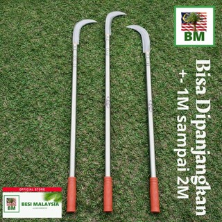 Sabit serbaguna Multifungsi bahan baja karbon anti karat untuk Dompet sawit atau alat Panen Buah mangga Rambutan Pinang Pisang Kakao COD seluruh Indonesia Original Orang Asli Malaysia
