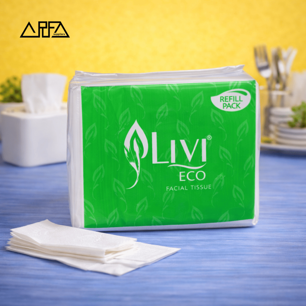 กระดาษเช็ดหน้า Livi eco Livi 600s Tissue