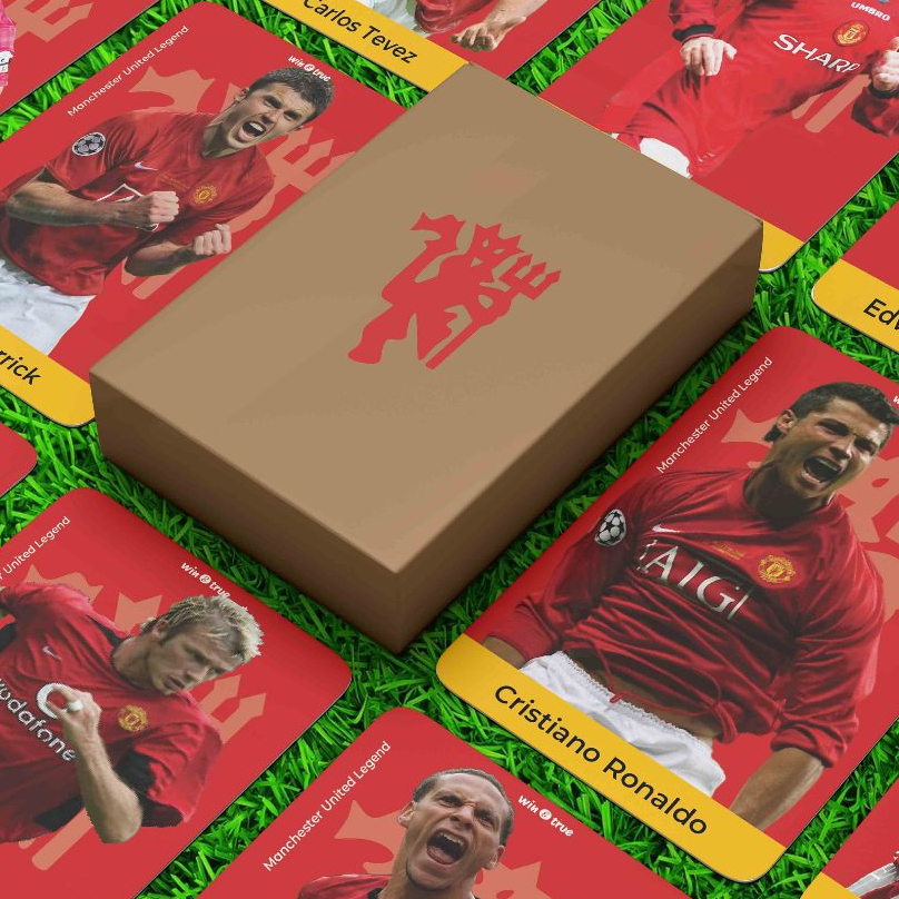 Manchester United Legend Photocard 20 ชิ้น - Photocardนักฟุตบอลที่สมบูรณ์ที่สุด